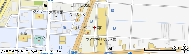 福井県福井市新保北周辺の地図