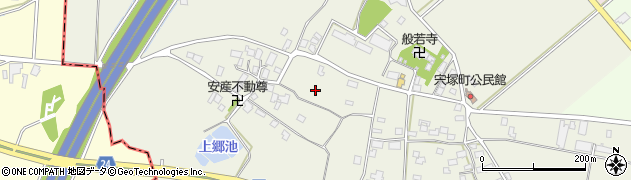 茨城県土浦市宍塚1224周辺の地図