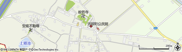 茨城県土浦市宍塚1453周辺の地図