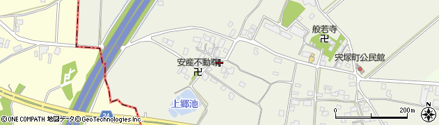 茨城県土浦市宍塚1254周辺の地図