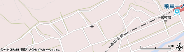 岐阜県高山市一之宮町山下中768周辺の地図