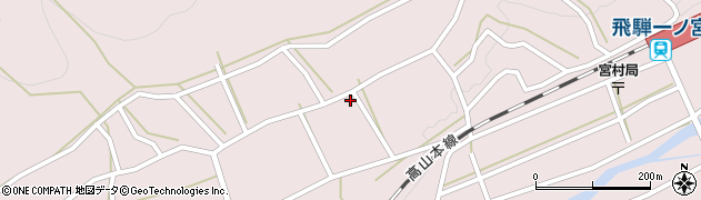 岐阜県高山市一之宮町山下中774周辺の地図