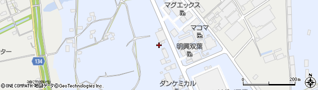 株式会社三和商会　筑波産業営業所周辺の地図