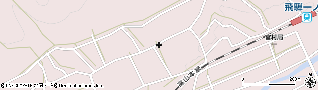 岐阜県高山市一之宮町山下中755周辺の地図
