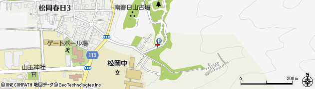 福井県吉田郡永平寺町松岡清水周辺の地図