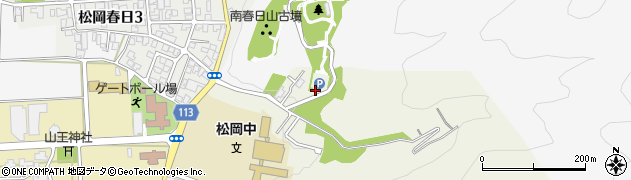 福井県永平寺町（吉田郡）松岡清水周辺の地図