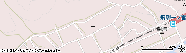 岐阜県高山市一之宮町山下中691周辺の地図