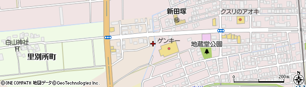 福井県福井市里別所新町101周辺の地図