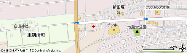 福井県福井市里別所新町204周辺の地図