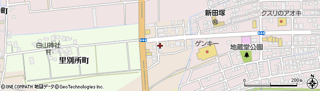 福井県福井市里別所新町211周辺の地図