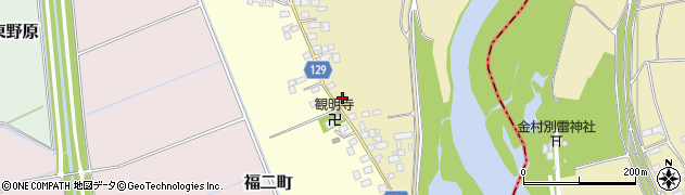 茨城県常総市福二町乙40周辺の地図