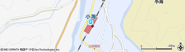 小海駅周辺の地図