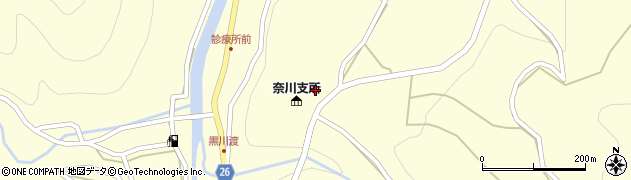 長野県松本市奈川古宿3301周辺の地図