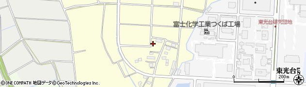茨城県つくば市土田4周辺の地図