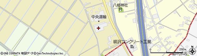中央運輸株式会社　加須営業所周辺の地図