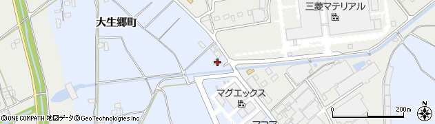 茨城県常総市大生郷町5178周辺の地図