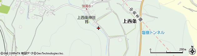 長野県塩尻市上西条967周辺の地図
