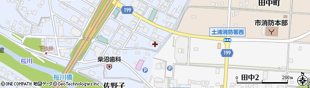 株式会社サニクリーン東京茨城営業所周辺の地図