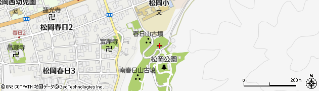 福井県吉田郡永平寺町松岡室周辺の地図