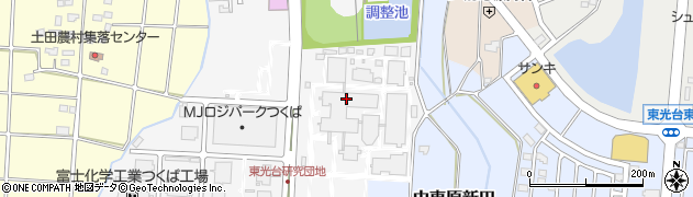 エーザイ株式会社　筑波研究所周辺の地図