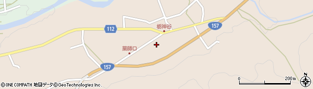 福井県勝山市村岡町周辺の地図
