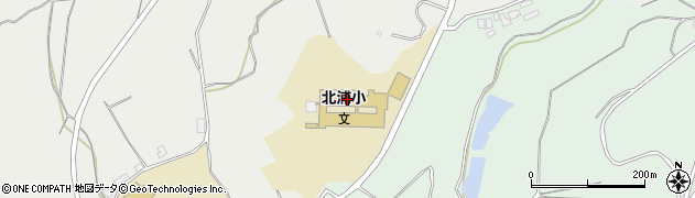 行方市立北浦小学校周辺の地図