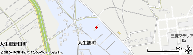 茨城県常総市大生郷町5194周辺の地図