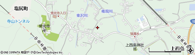 長野県塩尻市上西条582周辺の地図