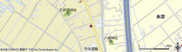 埼玉県加須市北辻21周辺の地図