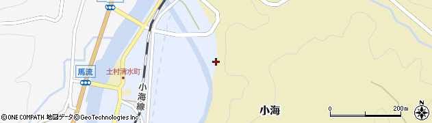 相木川周辺の地図