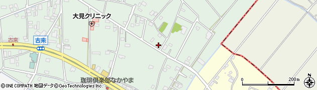 茨城県つくば市古来406周辺の地図