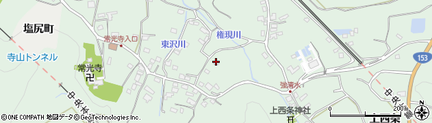 長野県塩尻市上西条581周辺の地図