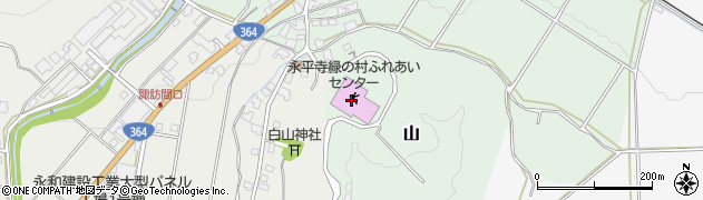 福井県吉田郡永平寺町山10周辺の地図