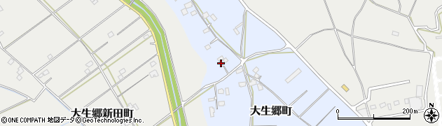 茨城県常総市大生郷町5212周辺の地図