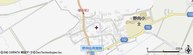 福井県勝山市野向町周辺の地図