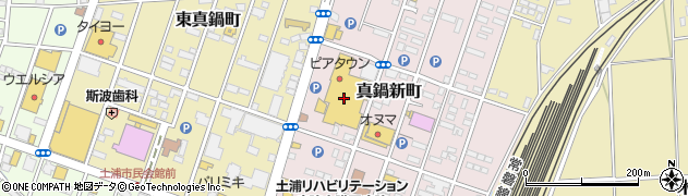 フードスクエアカスミ土浦ピアタウン店周辺の地図