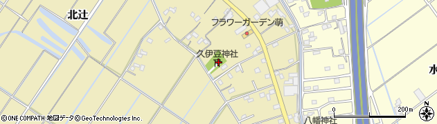 埼玉県加須市北辻222周辺の地図