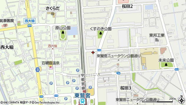 〒340-0203 埼玉県久喜市桜田の地図