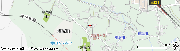 長野県塩尻市上西条490周辺の地図