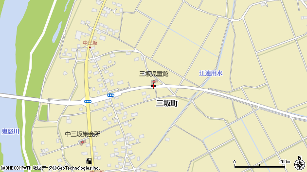 〒300-2506 茨城県常総市三坂町の地図