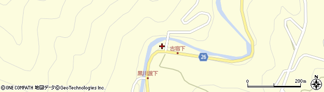 長野県松本市奈川古宿4237周辺の地図