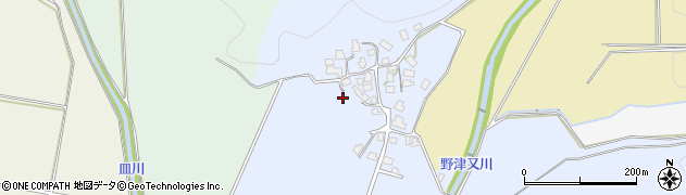 福井県勝山市荒土町別所周辺の地図