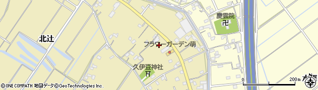 埼玉県加須市北辻181周辺の地図