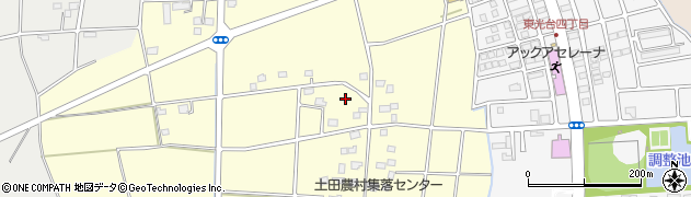 茨城県つくば市土田12周辺の地図