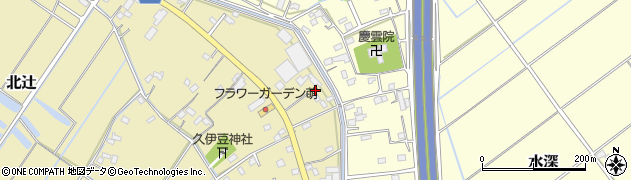 埼玉県加須市北辻271周辺の地図