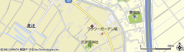埼玉県加須市北辻179周辺の地図