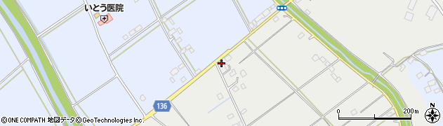 茨城県常総市大生郷新田町351周辺の地図
