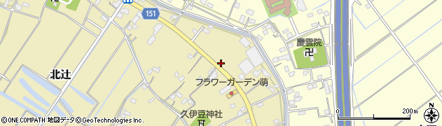 埼玉県加須市北辻142周辺の地図