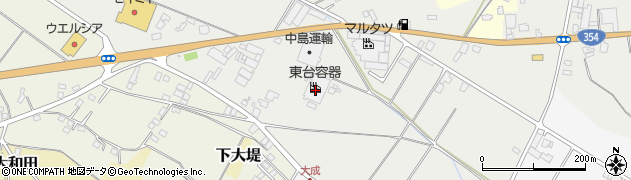 株式会社東台容器　茨城工場周辺の地図