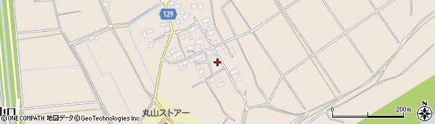 茨城県常総市曲田570周辺の地図